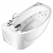 Ванна гидромассажная Радомир Неаполи White, 180x85 см