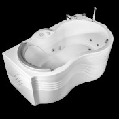 Ванна гидромассажная Радомир Паллада Chrome L/R, 170x100 см