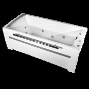 Ванна гидромассажная Радомир Вега White, 168x78 см