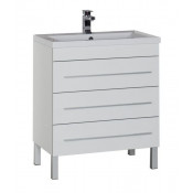 Тумба под раковину Aquanet Верона 75 белый 178254+00204118 (212874)