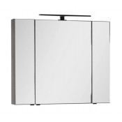 Зеркало-шкаф Aquanet Эвора 100 дуб антик 182998