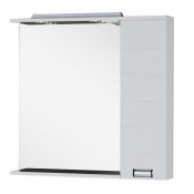 Зеркало-шкаф Aquanet Сити 90 L 00158575, цвет венге, левое