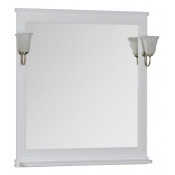 Зеркало Aquanet Валенса 90 белый матовый 180046