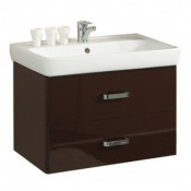 Тумба с раковиной Акватон Америна 60 1A1354K1AM430 темно-коричневая