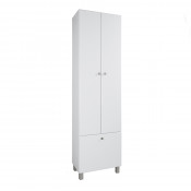 Шкаф-пенал Акватон Симпл 1A137403SL010 белый