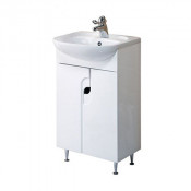 Тумба с раковиной Акватон Панда 50 1A0537K0PD010 белая