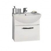 Тумба с раковиной Акватон Ария 65 1A1340K0AA010 белая