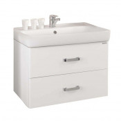 Тумба с раковиной Акватон Америна 70 1A1376K1AM010 белая