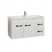 Тумба с раковиной Акватон Диор 100 1A1677K1DR010 белая