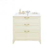 Тумба с раковиной Акватон Леон 65 Н 1A1946K0LBPS0 дуб белый