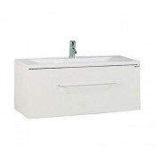 Тумба с раковиной Акватон Мадрид 120 М 1A1687K1MA010 белая