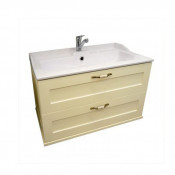 Тумба с раковиной Акватон Леон 65 1A1870K0LBPR0 дуб бежевый