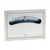 Диспенсер встраиваемый для туалетных накладок Nofer Compact 12029.S матовый