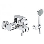 Смеситель WasserKRAFT DONAU 5301 для ванны и душа с коротким изливом, хром
