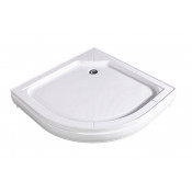 Поддон душевой River LIGHT акриловый полукруг 80