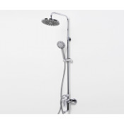 A16601 Душевая система со смесителем WasserKRAFT для ванны, 85/120 x 53,5 см