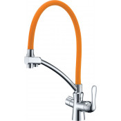 Смеситель Lemark Comfort LM3070C Orange для кухни