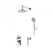 A14229 Встраиваемый комплект для душа WasserKRAFT с верхней душевой насадкой и лейкой