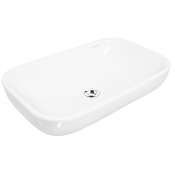 Раковина накладная Sanita Luxe Infinity WB.CT/Infinity/60-N/WHT.G/S1