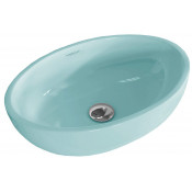 Раковина накладная Sanita Luxe Color Pastel RNGSLWB01 Blue
