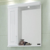 Зеркало Сиэтл 60, левое, со светом