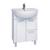 Тумба напольная Vigo Atlantic-2-600К(Уют) с бельевой корзиной