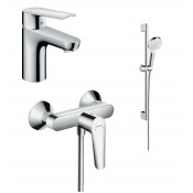 Комплект смесителей Hansgrohe Logis E Set Logis E 100D 71178000/71610000/26532400