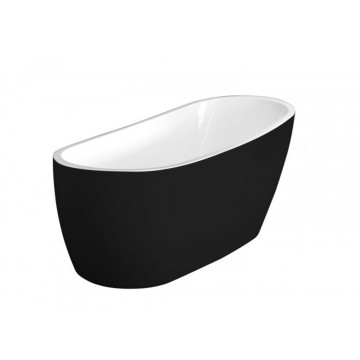 Акриловая ванна Excellent Comfort+  175x74 см, черная WAEX.CMP17WB
