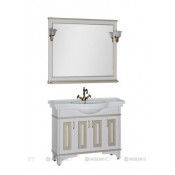 Комплект мебели Aquanet Валенса 110 белый краколет/золото 182922