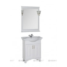 Комплект мебели Aquanet Валенса 70 белый 180461