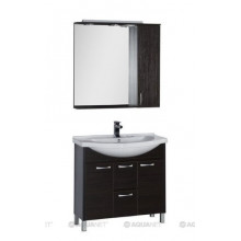 Комплект мебели для ванной Aquanet Донна 100 венге 169195