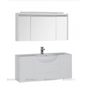 Комплект мебели для ванной Aquanet Лайн 120 белый 167608