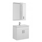 Комплект мебели для ванной Aquanet Рондо 70 белый 195708