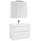 Комплект мебели для ванной Aquanet Бруклин 85 белый 207801