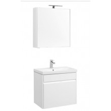 Комплект мебели для ванной Aquanet Палермо 70 белый 209025