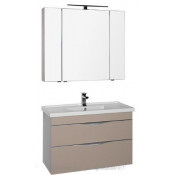 Комплект мебели для ванной Aquanet Эвора 100 капучино 184562
