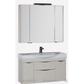 Комплект мебели для ванной Aquanet Франка 105 слоновая кость 183191