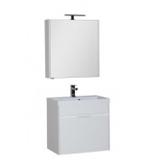 Комплект мебели для ванной Aquanet Латина 70 белый 180122