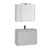 Комплект мебели для ванной Aquanet Латина 90 белый 179840