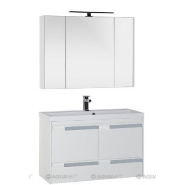 Комплект мебели для ванной Aquanet Тиволи 100 белый 180557