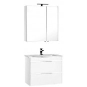 Комплект мебели для ванной Aquanet Тулон 85 белый 183627