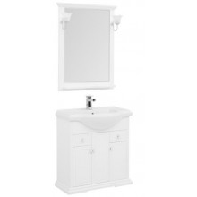 Комплект мебели для ванной Aquanet Лагуна 80 белый 203779