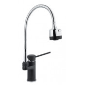 Смеситель для кухни с гибким изливом Timo Saona 2308F anthracite