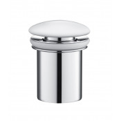 Донный клапан Timo 8011/00-16 хром-белый