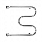 Водяной полотенцесушитель Terminus М-образный с полкой (1") 500*500