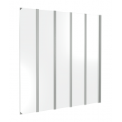 Шторка для ванны SCREEN GR5-120-C-CH (5 ств.складная,стекло 6 мм)