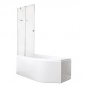 Шторка для ванн Roltechnik 289-900000P-00-02 правая хром