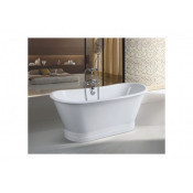 Чугунная ванна Sharking SW-1002B 170x68 (с белой декоративной панелью) 208552