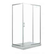 Душевой уголок  Aquanet SD-1300A 80+SP-0800A, прозрачное стекло 209407+209409