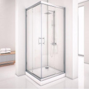 Душевой уголок Aquanet Alfa Cube NAA1142 90x90, прозрачное стекло 168416